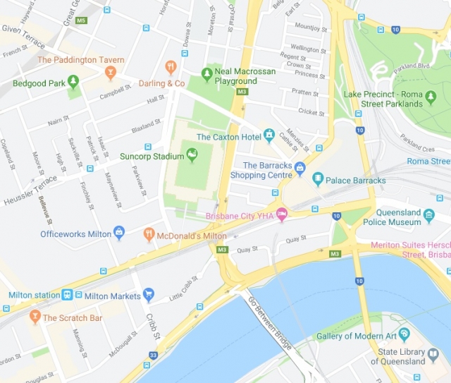 Milton_Map Outdoors Queensland